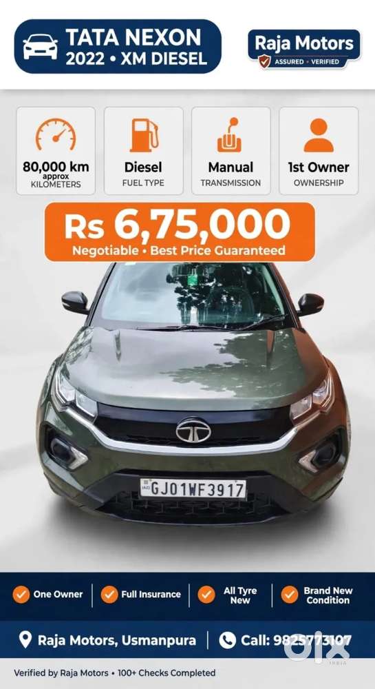Tata Nexon 1.5 Revotorq Xm, 2022, Diesel