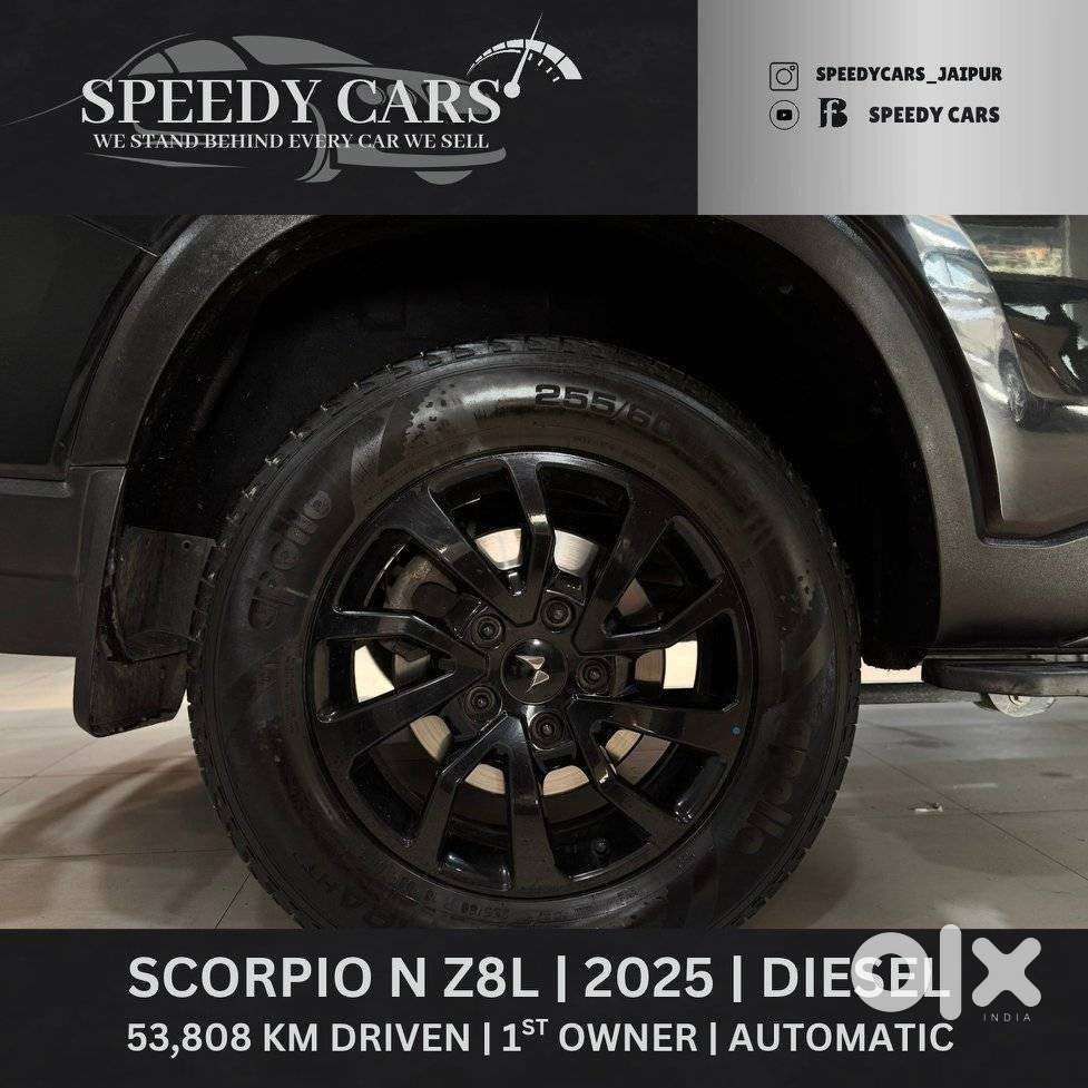 Mahindra Scorpio-n Z8 L Diesel At 2wd 7 Str, 2025, Diesel