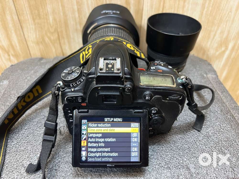 Nikon d750 with 50 mm 1.8 lens