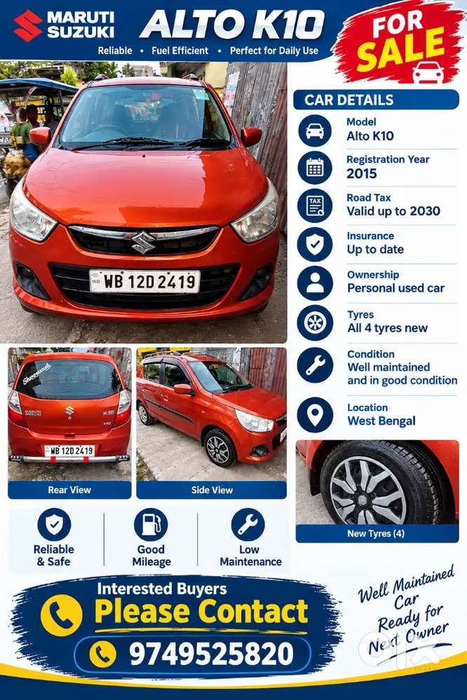 Maruti Suzuki Alto K10 2015