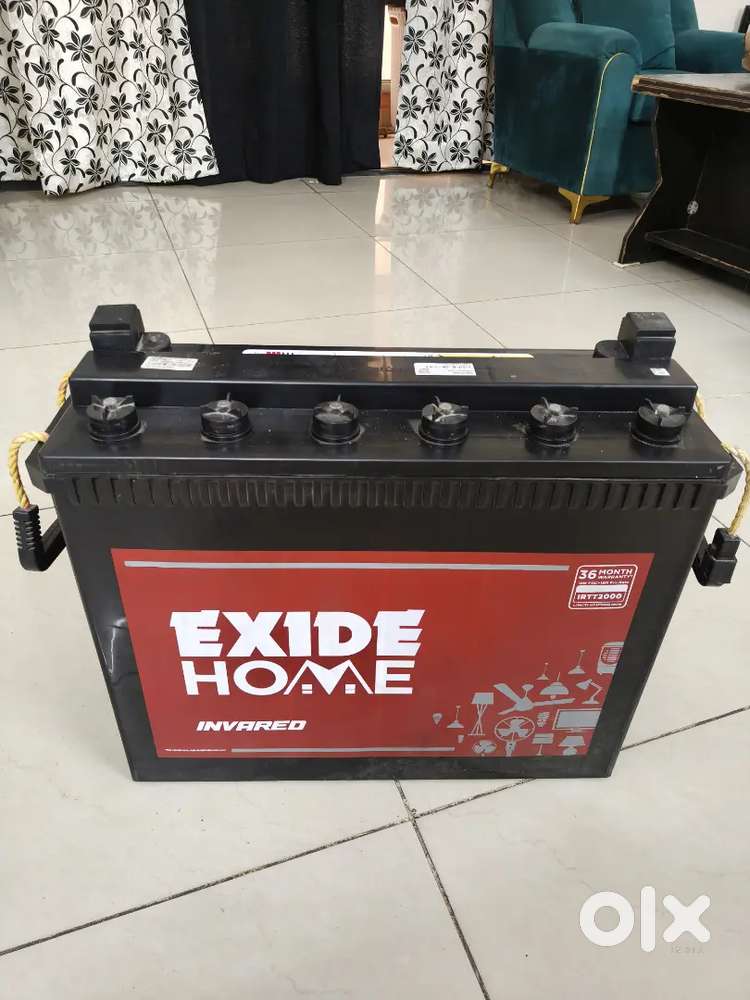 Microtek Inverter + Exide 200Ah Battery 2 yr
warranty 1 yr Old| 3+13K