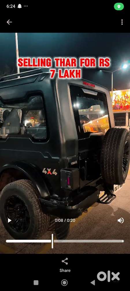 Mahindra Thar 2016 Diesel 81000 Km Driven