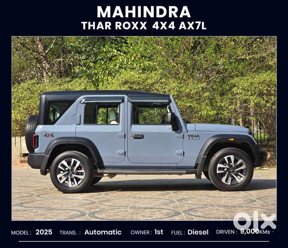 Mahindra Thar Roxx Ax7 L Diesel At 4wd, 2025, Diesel