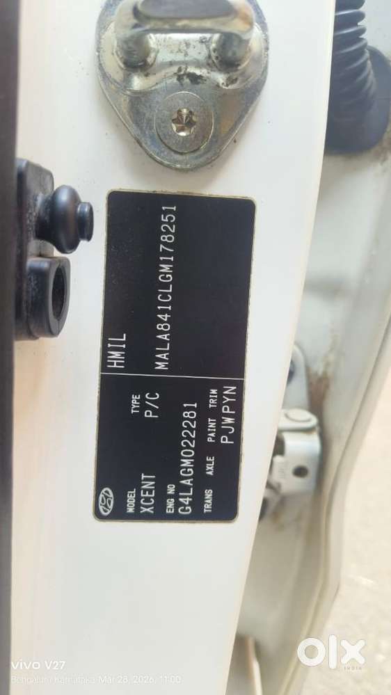 Hyundai Xcent 2014-2016 1.2 Kappa S, 2016, Petrol