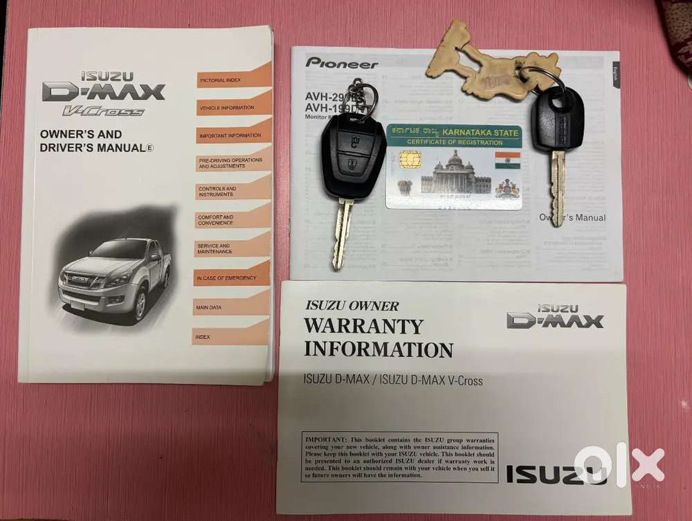 Isuzu V Cross  4x4 2017 Model Second Owner Done 79000 Kms  Silver