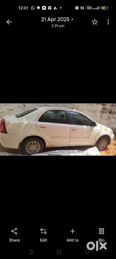 Toyota Etios 2012 Diesel Good Condition
