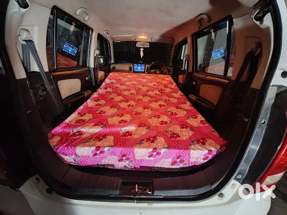 Maruti Suzuki Wagon R With Bed Setup.