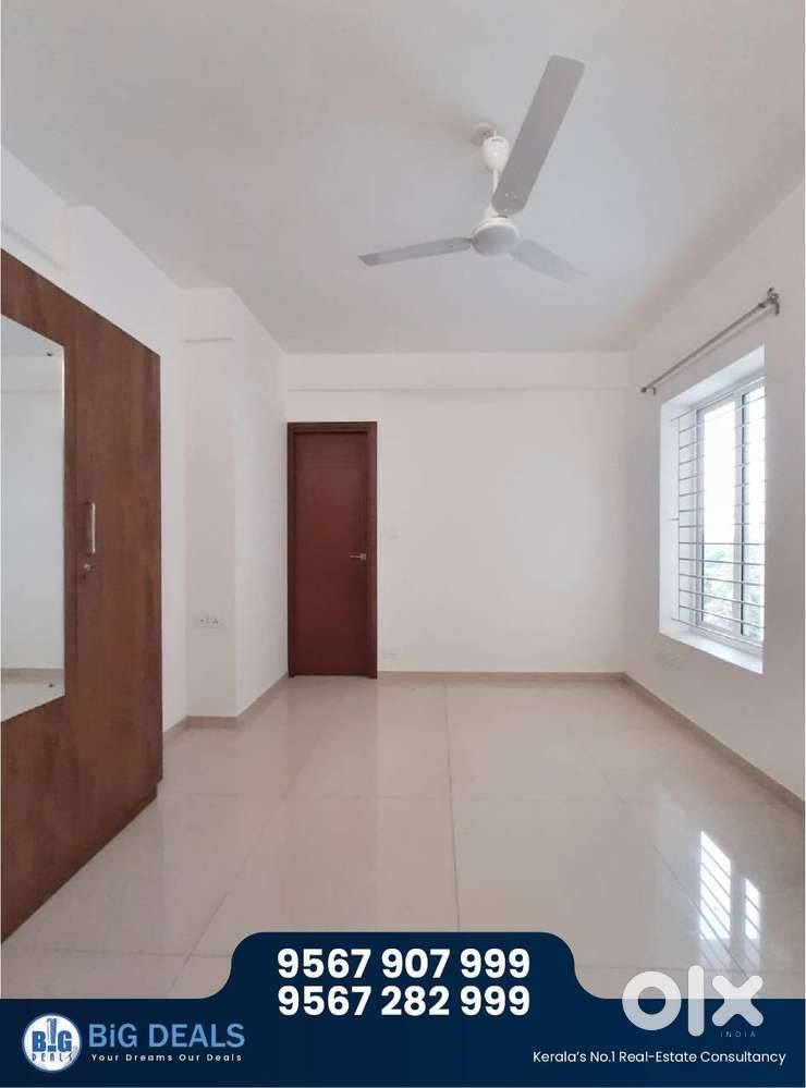 1125sq.ft 2Bhk Flat for Rent at karaparamb, Calicut (MT) For Rent