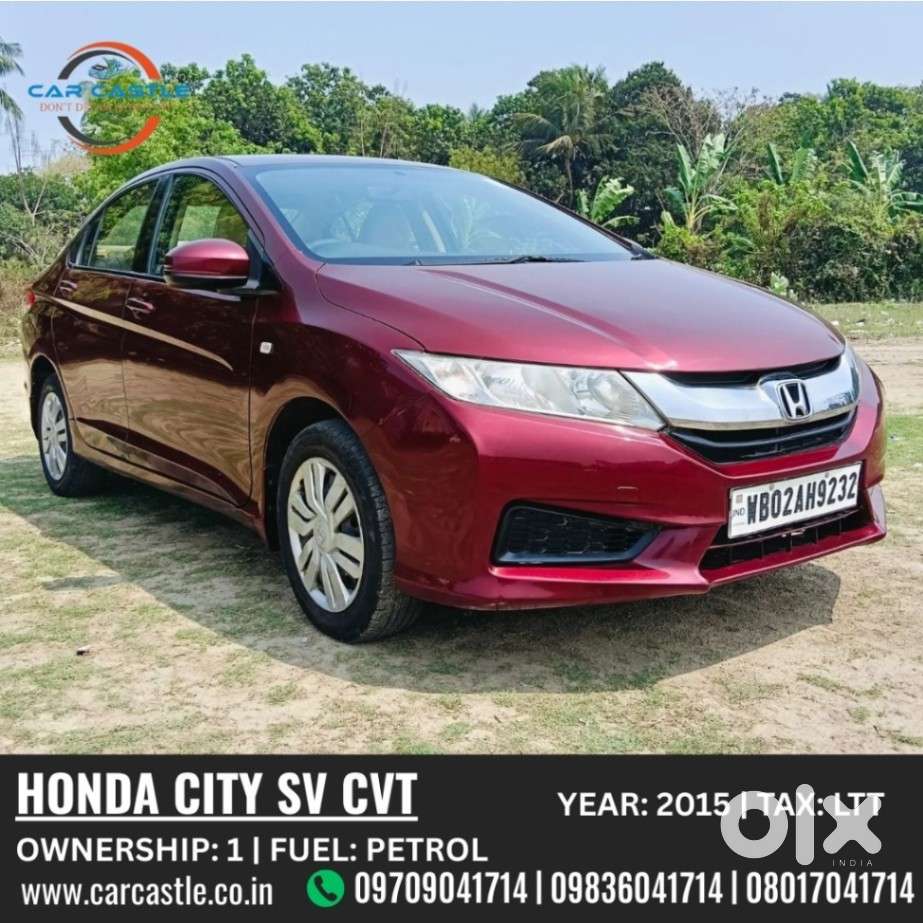 Honda City Sv Cvt, 2015, Petrol
