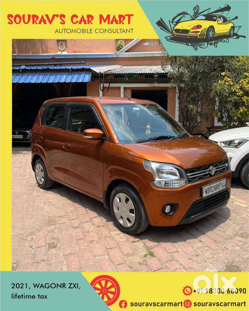 Maruti Suzuki Wagon R Zxi, 2021, Petrol