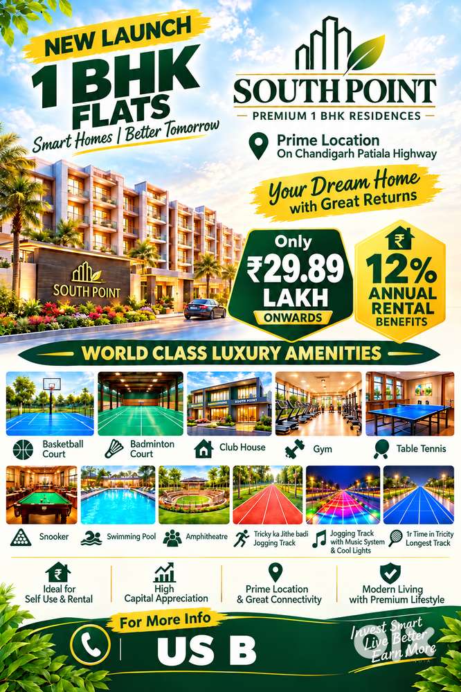 1 BHK FLAT FOR SALE