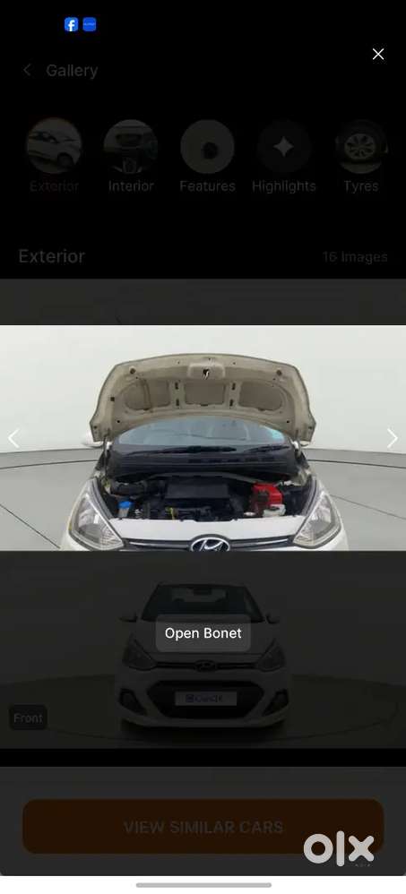 Hyundai Xcent 2015 Petrol 77400 Km Driven