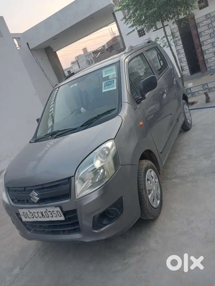 Maruti Suzuki Wagonr 2015 Model 6 Month Ki Cng Green First Owner Gadi