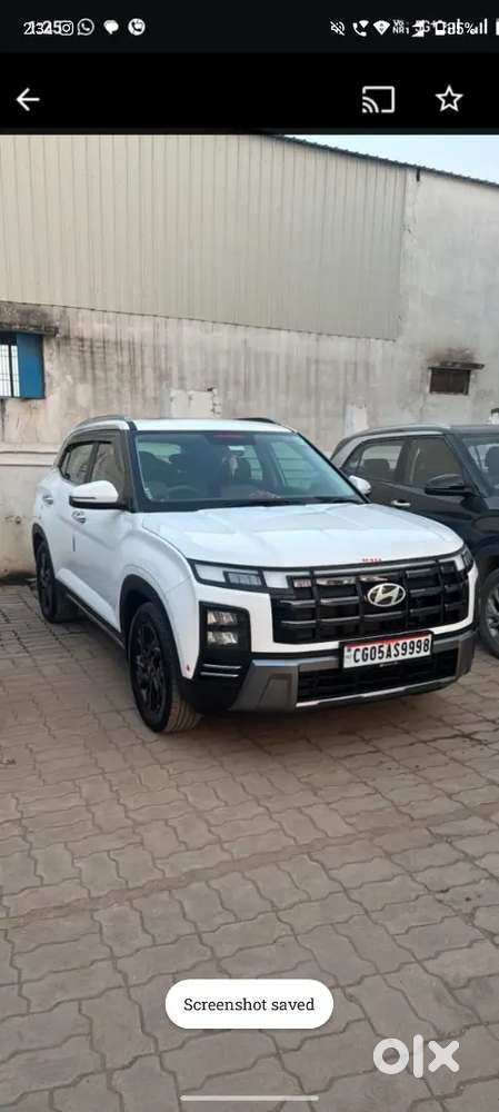Hyundai Creta S (o) White Facelift 2025 Diesel 42500 Km Driven
