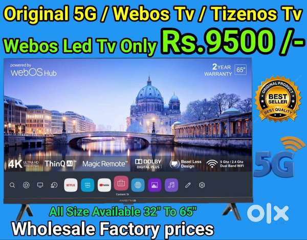 LG webOs ThinQ Ai Led Tv - Original webOs authorised