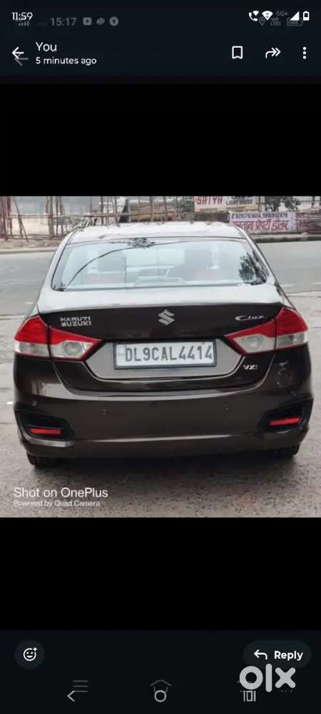 Maruti Suzuki Ciaz 2015 Cng & Hybrids 95000 Km Driven