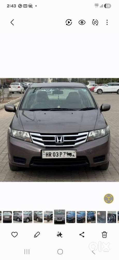 Honda City S Mt, 2013, Petrol
