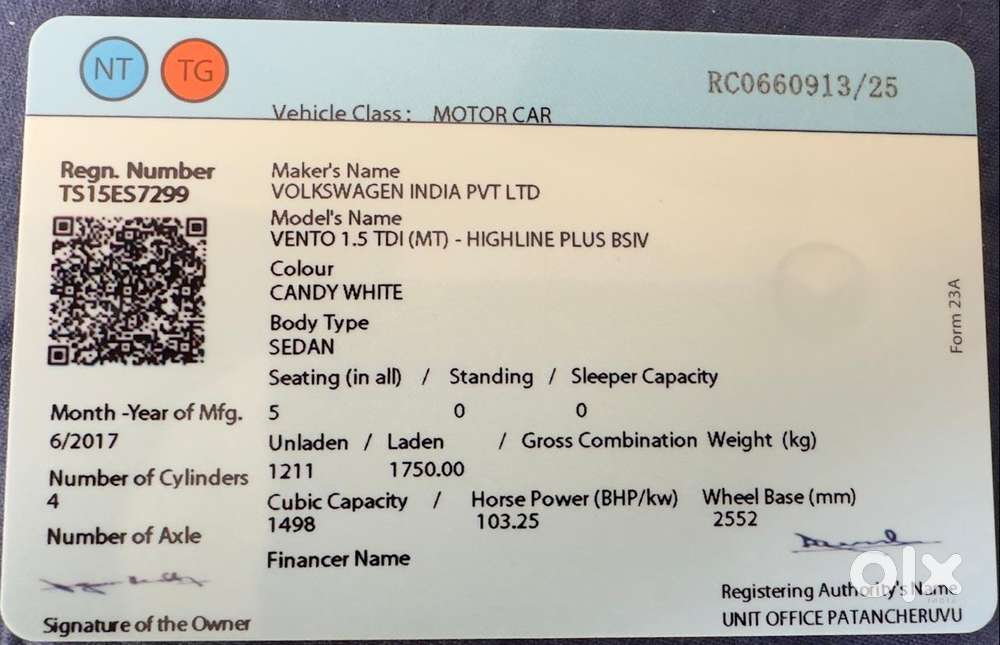 Volkswagen Vento 1.5 Tdi Highline Plus, 2017, Diesel