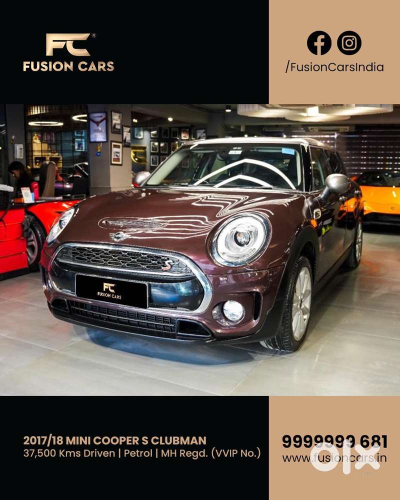 Mini Cooper Clubman S 5 Door, 2018, Petrol