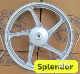 Hero honda splendor plus spoke best sale wheel price