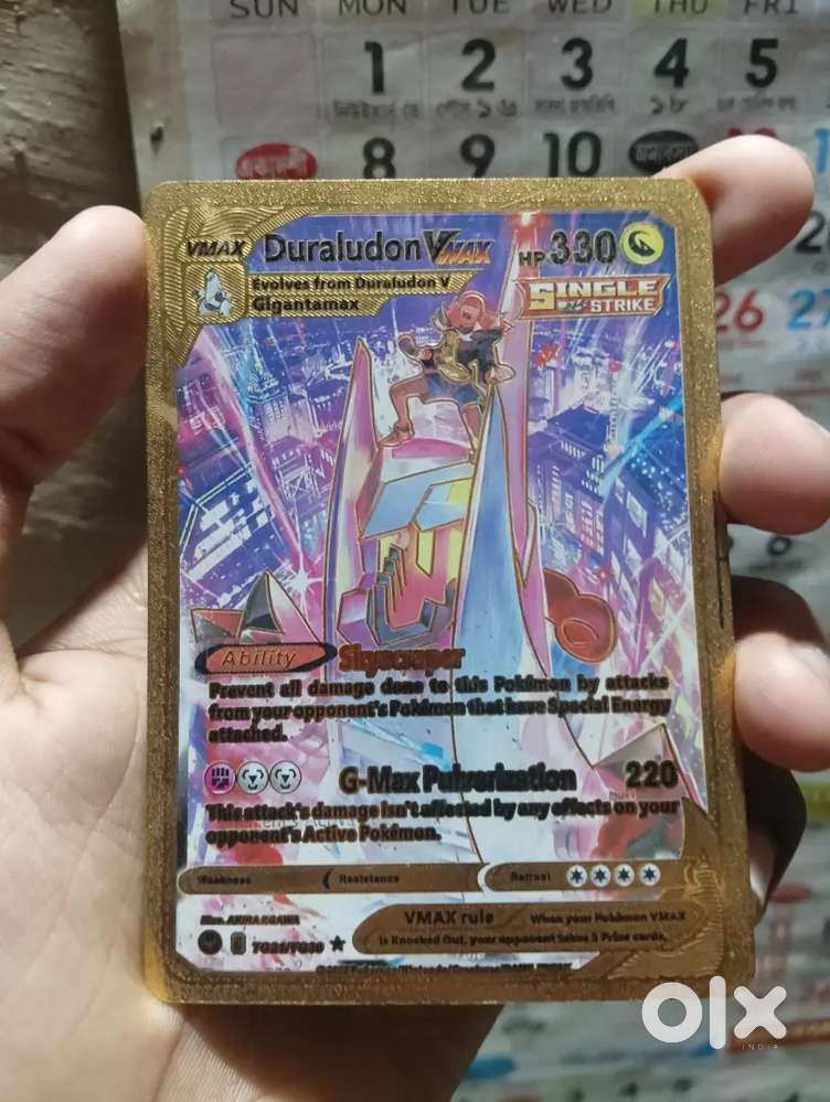 Golden colour pokemon card - Other Hobbies in undefined, - 1843463732