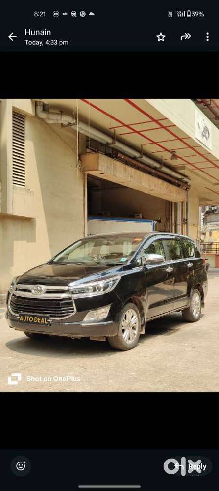 Toyota Innova Crysta 2.8 Z, 2018, Diesel