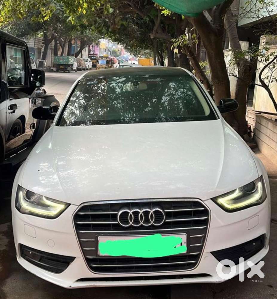 Audi A4 White Colour