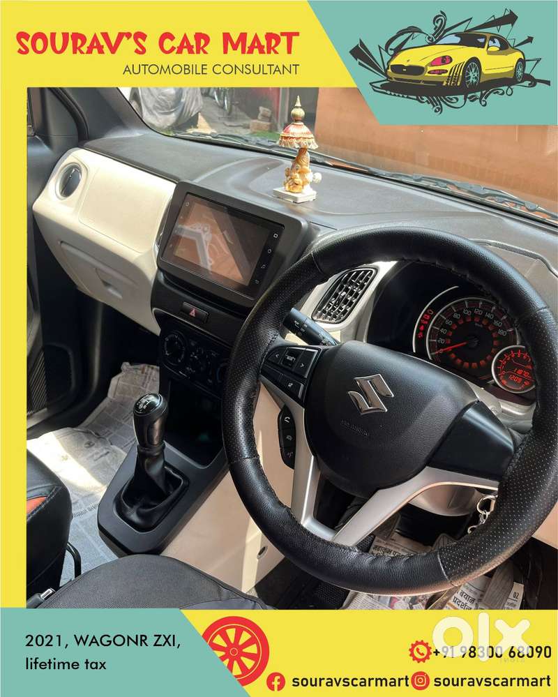 Maruti Suzuki Wagon R Zxi, 2021, Petrol