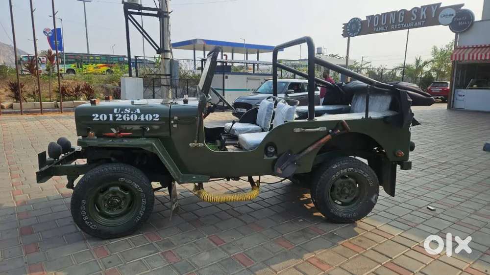 Vintage Mahindra Jeep Convert To Willys Jeep