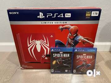 PlayStation 4 1tb + store Spiderman