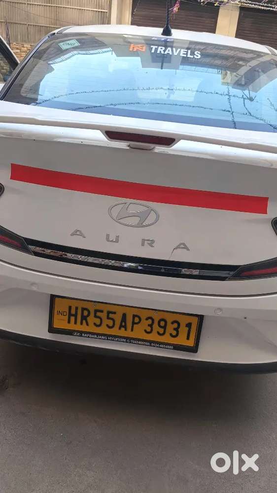 Hyundai Aura 2023 Cng & Petrol Well Maintained