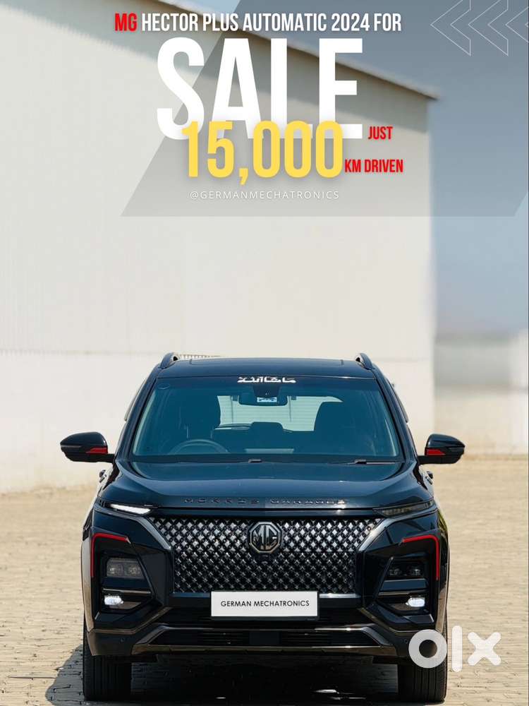 Mg Hector Plus Sharp Pro Blackstorm 1.5 Turbo Petrol Cvt 7 Str, 2024..