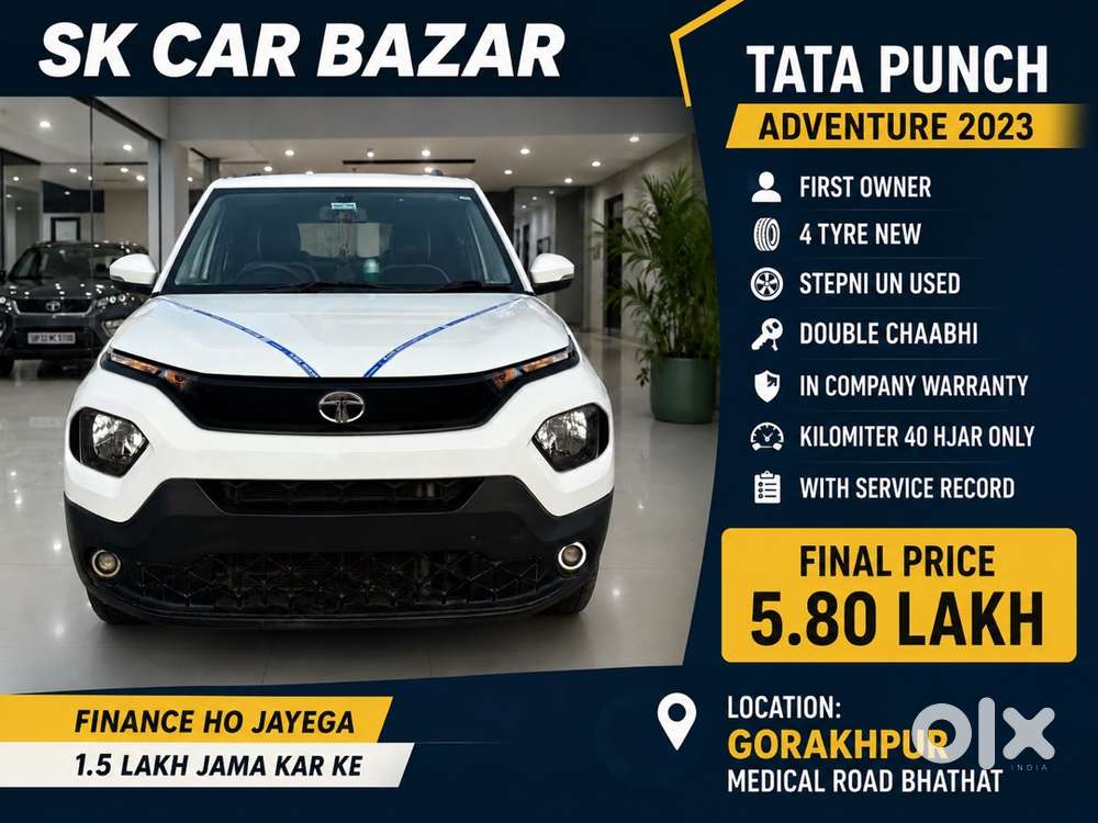 Tata Punch Petrol 2023  Showroom Condtion 40 Hjar Driven