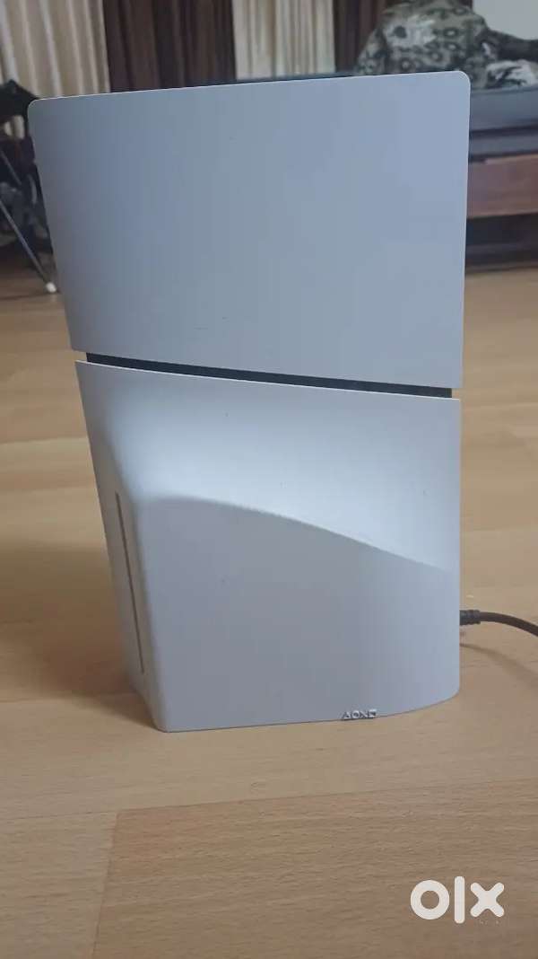Ps5 console with two controllers