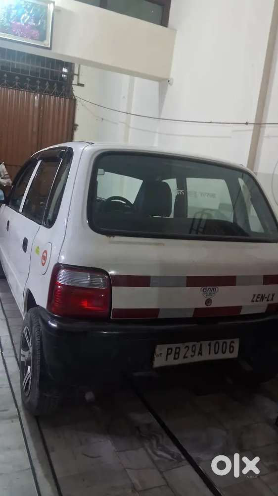 Zen Car Sold  White Color With Alloy Wheels