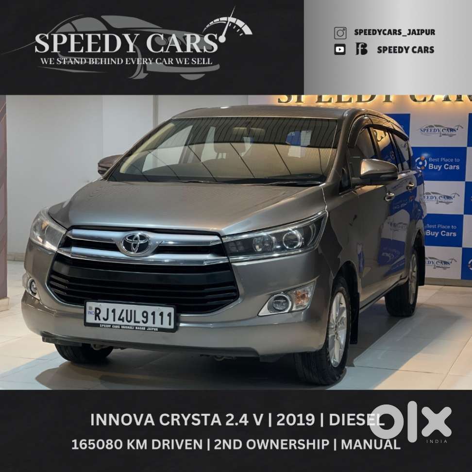 Toyota Innova Crysta 2.4 V 8 Str, 2019, Diesel