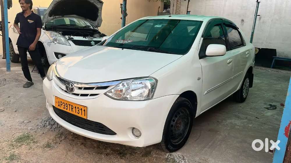 Yellow Plate Life Tax Paid Toyota Etios 2012 Diesel 213000 Km Driven