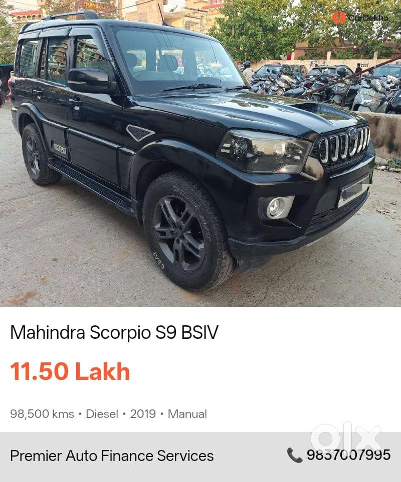 Mahindra Scorpio S9, 2019, Diesel