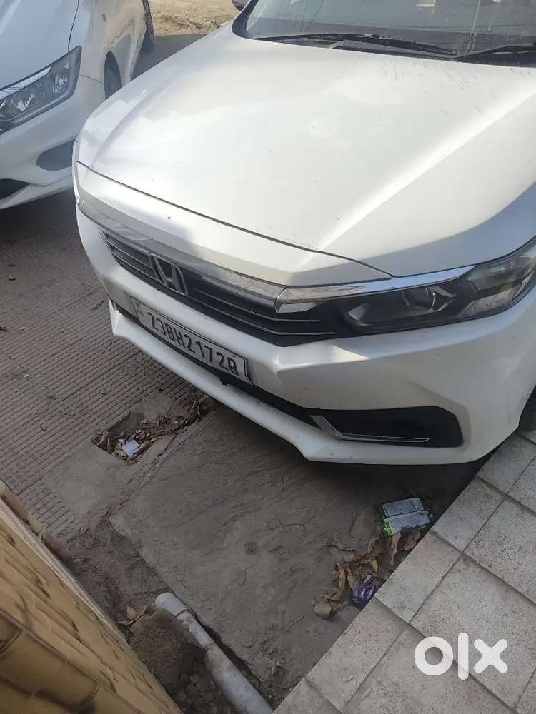 Honda Amaze 2023 Petrol 52000 Km Driven, Bh Series No, Top Model Car