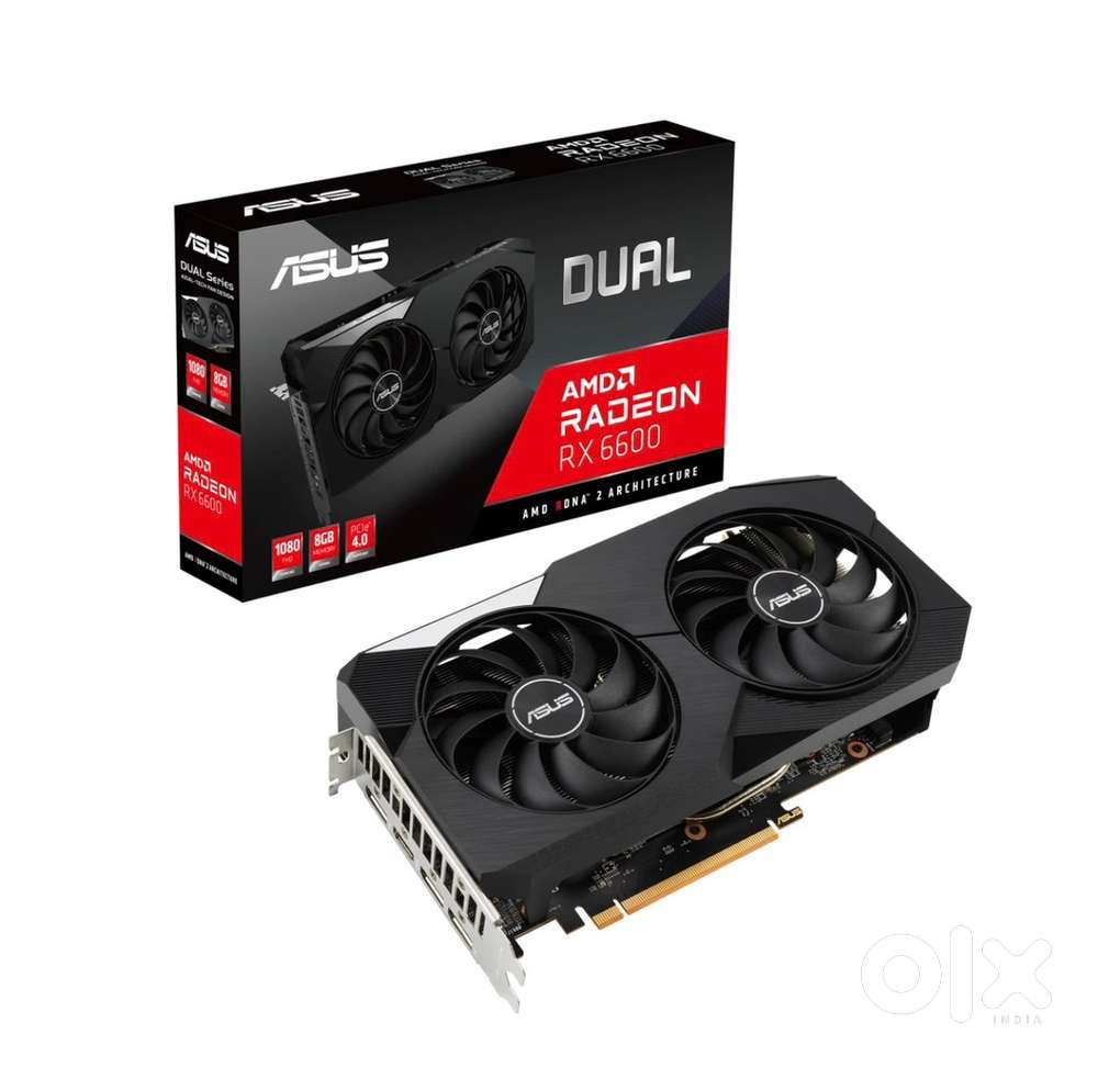 ASUS Dual RX 6600 8GB GDDR6 graphics card