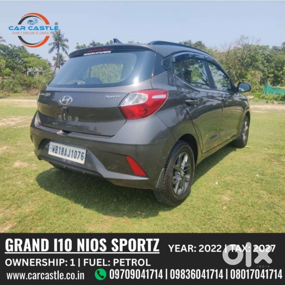 Hyundai Grand I10 Nios Sportz, 2022, Petrol