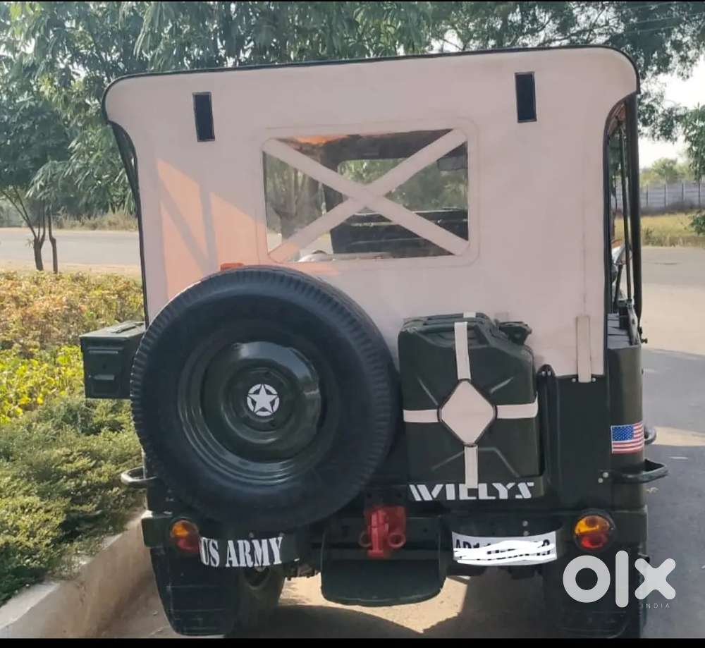 It Employee Driven Mahindra High Bonnet Jeep In Mint Condition