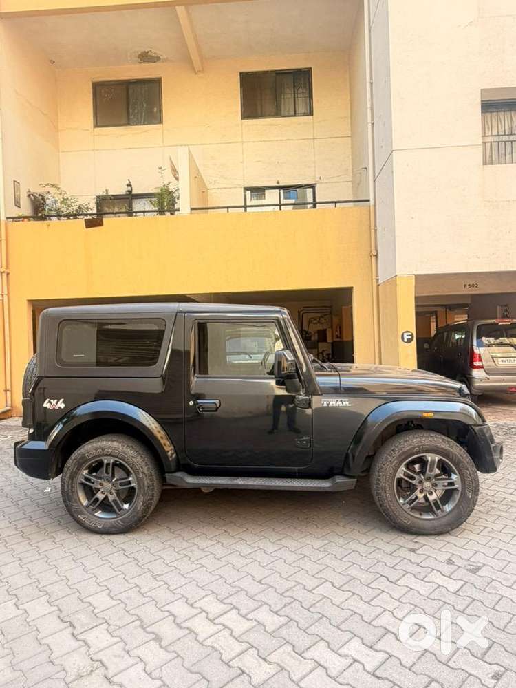 Mahindra Thar 2023 4x4 Diesel Automatic Black Color Excellen Condition