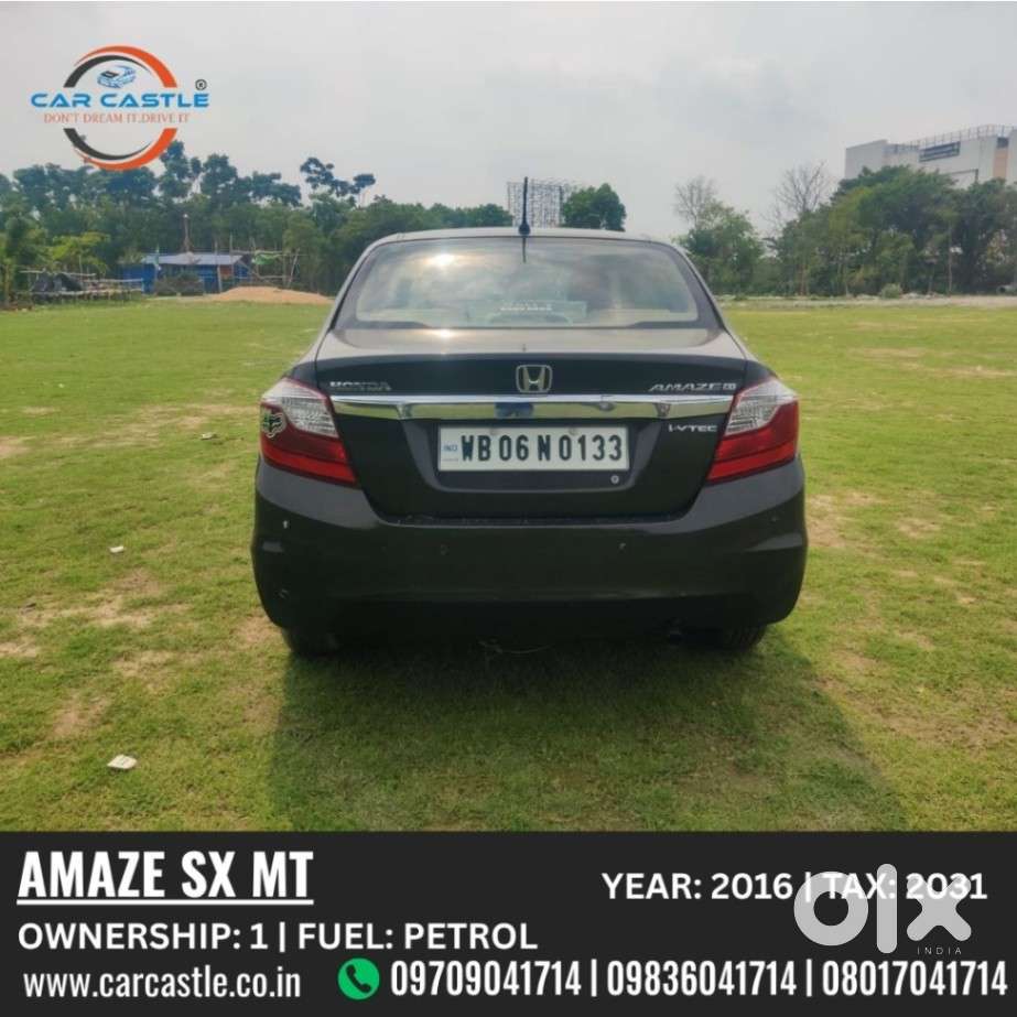 Honda Amaze 2013-2016 Sx I-vtec, 2016, Petrol