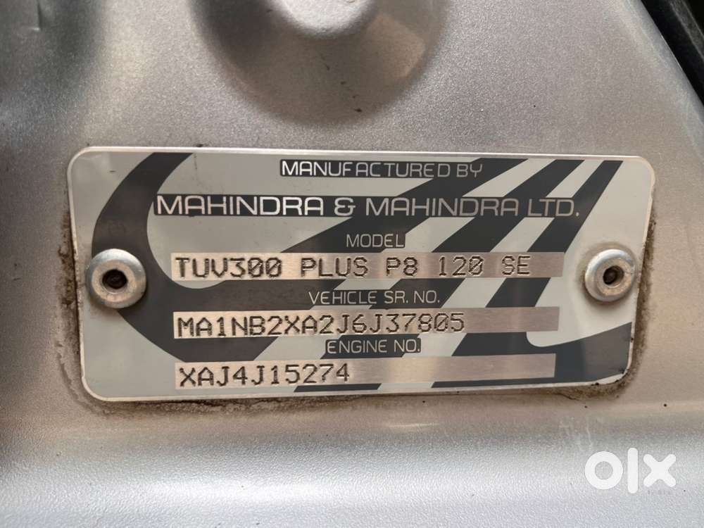 Mahindra Tuv 300 2019