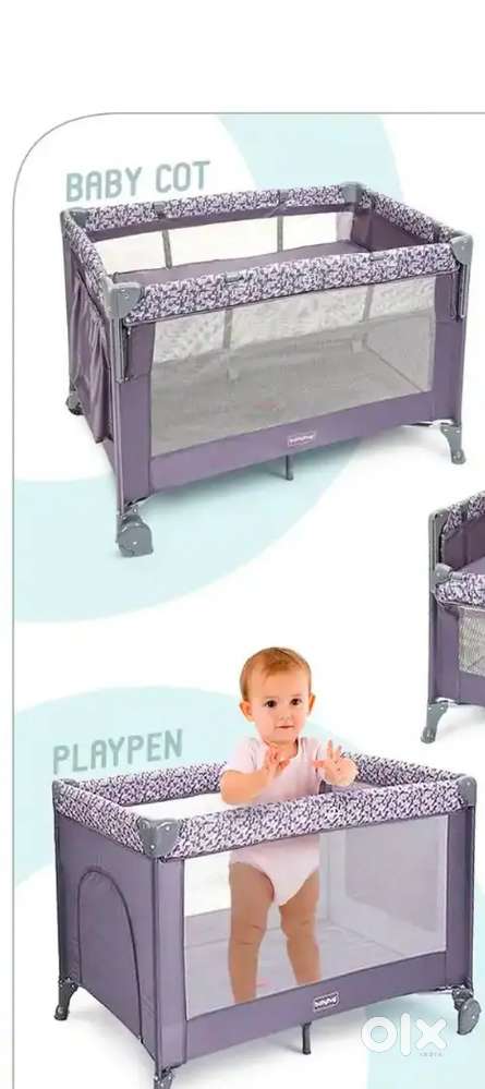 Baby cot foldable Kids Furniture 1824708228