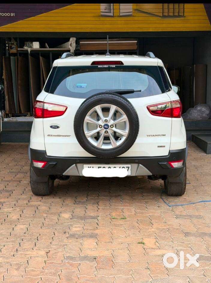 2019 White Ecosport Single Owner
