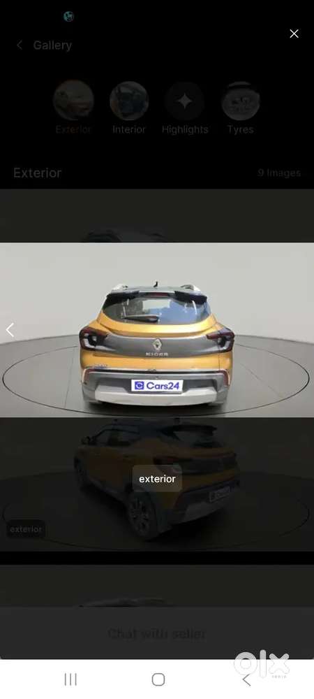 Super Condition Dual Tone 2022 Model Renault Kiger For Sale