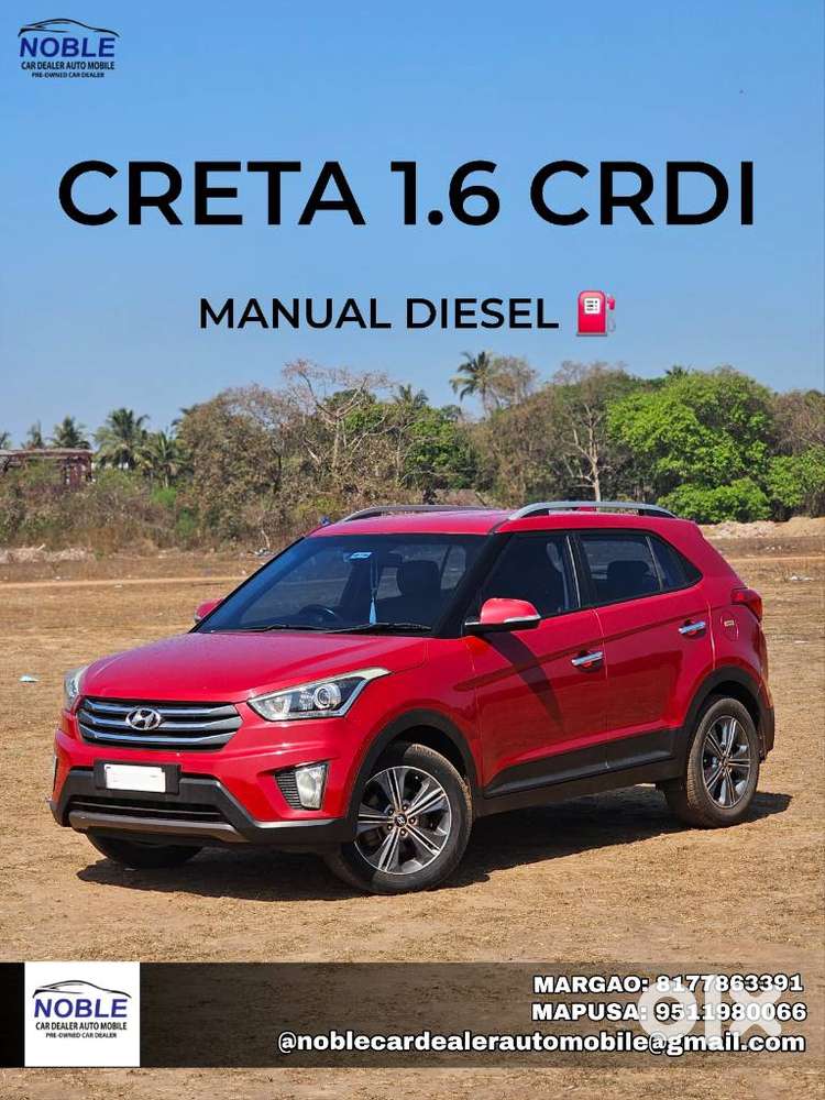 Hyundai Creta 1.6 Crdi Sx Plus, 2015, Diesel