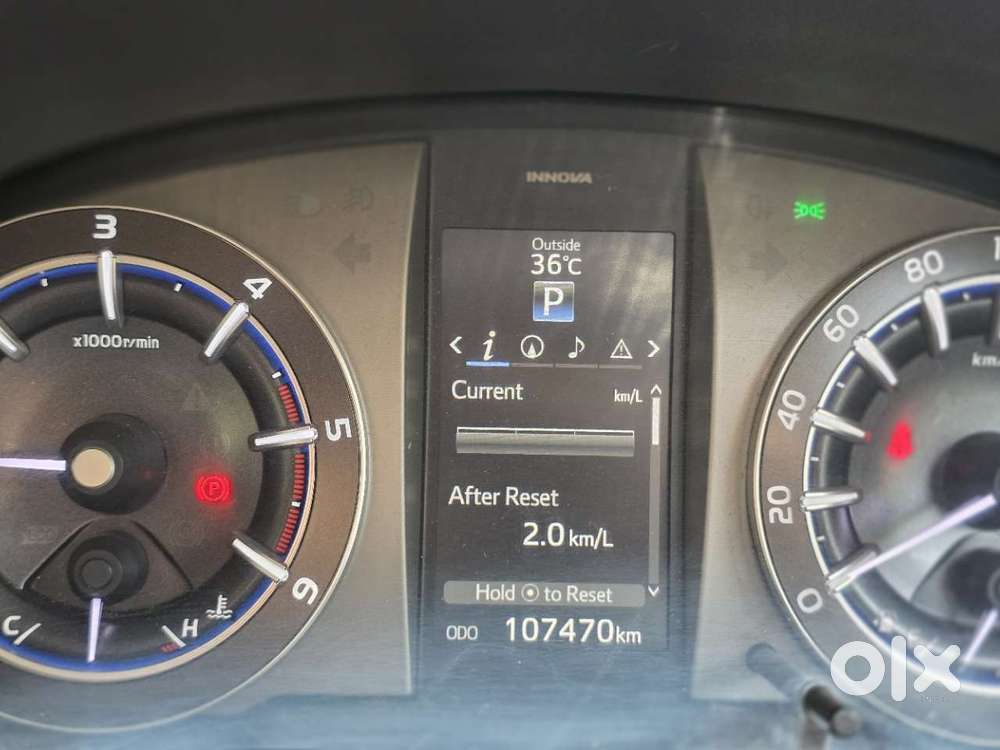 Toyota Innova Crysta 2.8 Zx At 7 Seater, 2018, Diesel